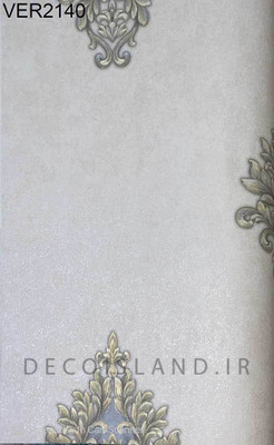 پوستر دیواری، کاغذ دیواری ورسک مدل داماسک گلدار - کد: ver2140