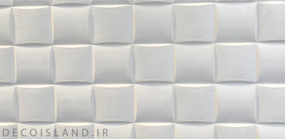 دیوارپوش درجه یک شرکتی پشت چسب دار فومی ضد آب ایران فوم - مدل : مربع مشبک