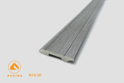قرنیز 8 سانت بهینا کد N14-50 رنگ طوسی طرح چوب
