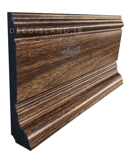 قرنیز پی وی سی 10 سانت دکوراتیو ایساتیس یزد - شاخه ی 3 متری - کد k10-s-236