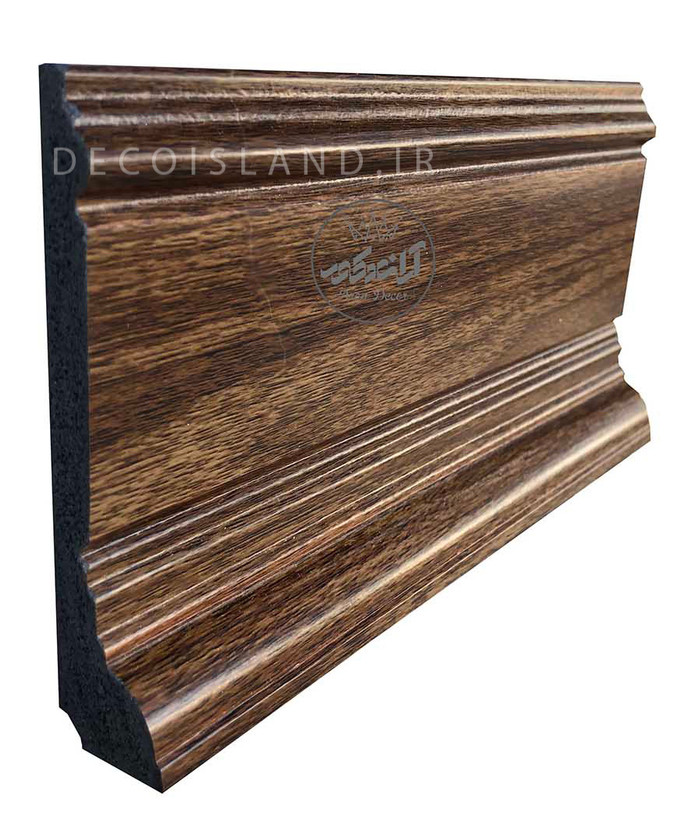 قرنیز پی وی سی 10 سانت دکوراتیو ایساتیس یزد - شاخه ی 3 متری - کد k10-s-236