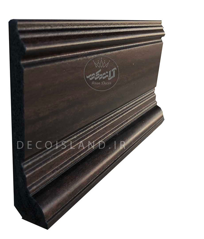 قرنیز پی وی سی 10 سانت دکوراتیو ایساتیس یزد - شاخه ی 3 متری - کد k10-s-446