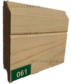 قرنیز ام دی اف 9 سانت مدرن - شاخه ی 3.6 متری - رنگ کرم افرا