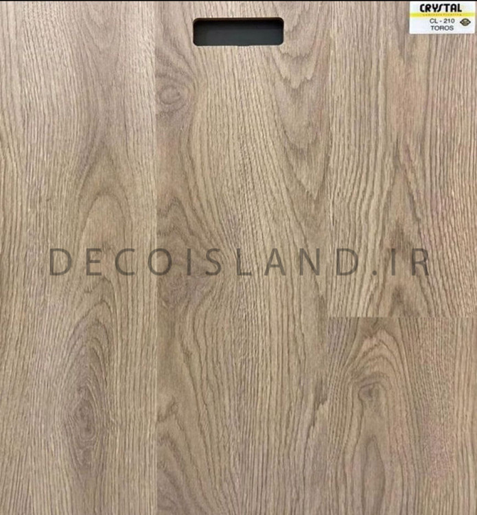 پارکت کفپوش لمینت کریستال روکش ضد خش - کد 210 (Toros)