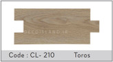 پارکت کفپوش لمینت کریستال روکش ضد خش - کد 210 (Toros)