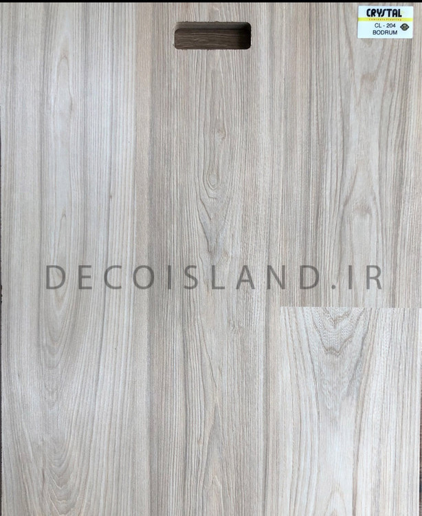پارکت کفپوش لمینت کریستال روکش ضد خش - کد 204 (Bodrum)