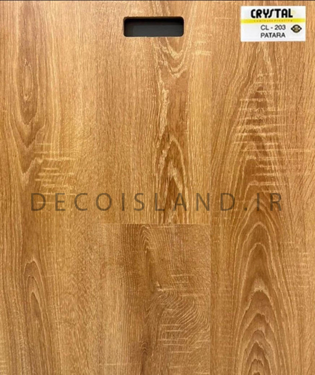 پارکت کفپوش لمینت کریستال روکش ضد خش - کد 203 (Patara)