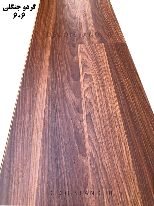 پارکت کفپوش لمینت ASP - کد 606 مدل گردو جنگلی