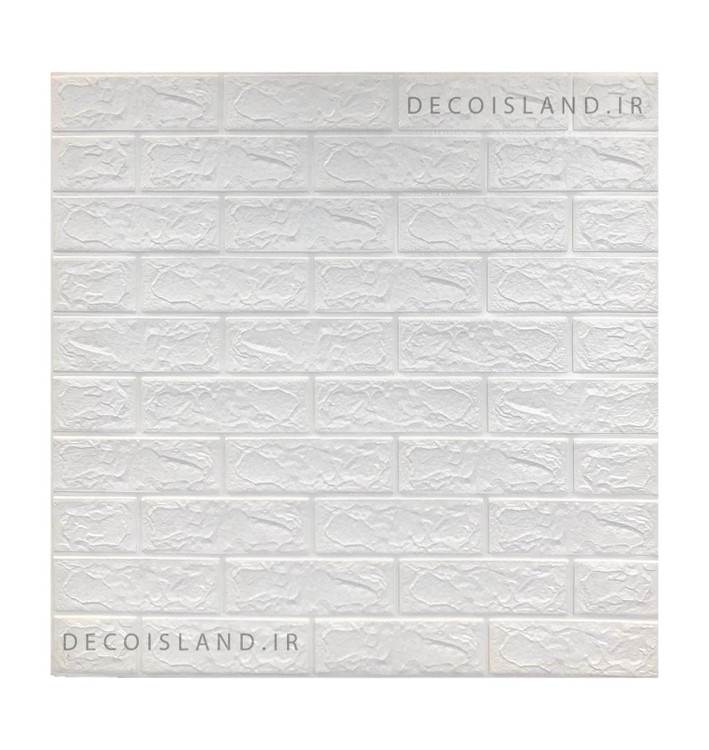 دیوارپوش درجه یک شرکتی پشت چسب دار فومی ضد آب ایران فوم - مدل : آجر