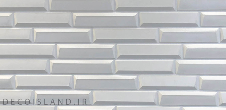 دیوارپوش درجه یک شرکتی پشت چسب دار فومی ضد آب ایران فوم - مدل : آجرمشبک