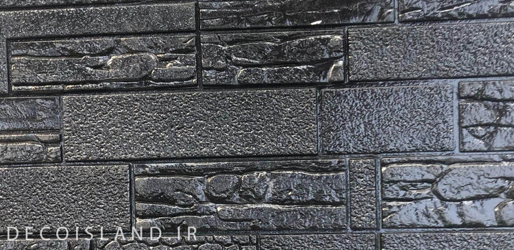 دیوارپوش درجه یک شرکتی پشت چسب دار فومی ضد آب ایران فوم - مدل : سنگ آنتیک