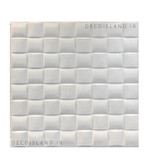 دیوارپوش درجه یک شرکتی پشت چسب دار فومی ضد آب ایران فوم - مدل : مربع مشبک