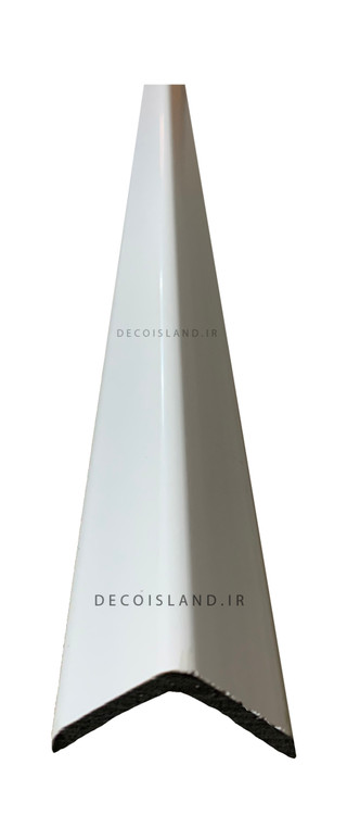 نبشی پی وی سی 4 سانتی متر تکنوپل - شاخه ی 3 متری - کد 275 - سفید مات