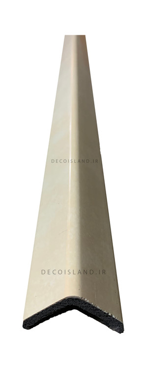 نبشی پی وی سی 4 سانتی متر تکنوپل - شاخه ی 3 متری - کد 289 - کرم