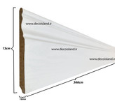 قرنیز ام دی اف 15 سانت گلد