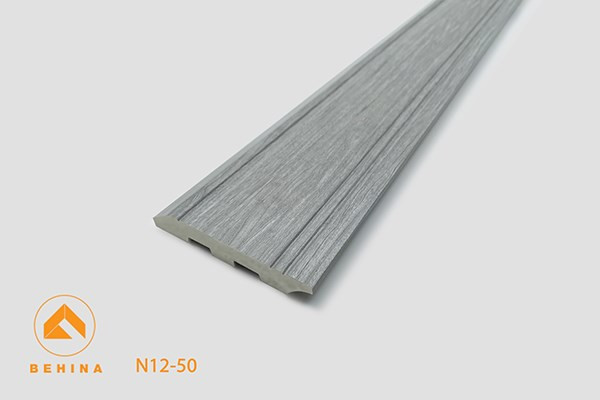 قرنیز 10 سانت بهینا کد N12-50 رنگ طوسی طرح چوب