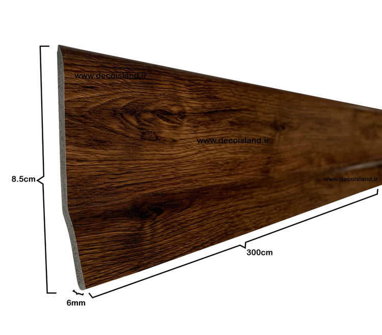 قرنیز 9 سانت pvc فندقی جنگلی