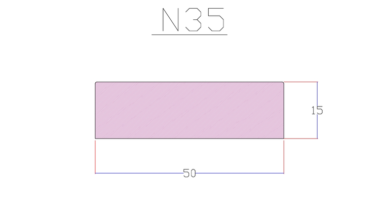 قاب 5 سانت ساده بهینا کد N35-50| رنگ طوسی روشن| شاخه 3 متری |