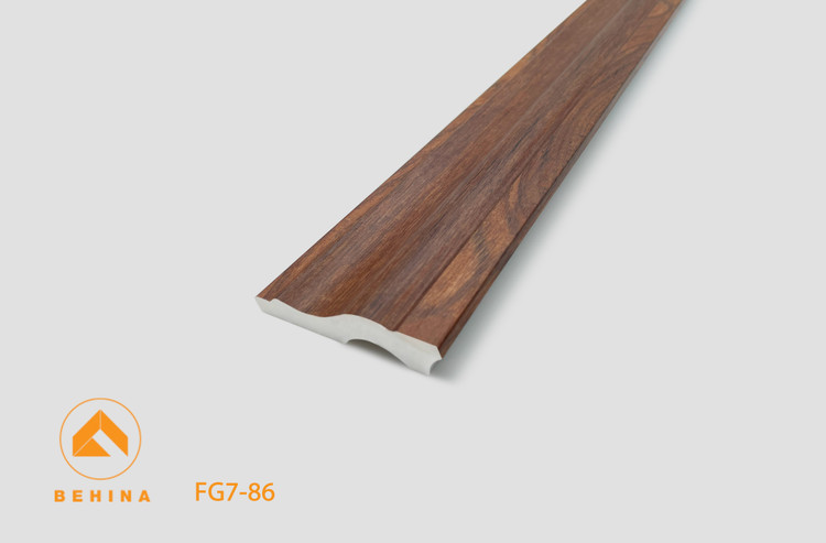 قرنیز 7 سانت بهینا کد FG7-86|مدرن| موکاطرح چوب| شاخه ی 3 متری