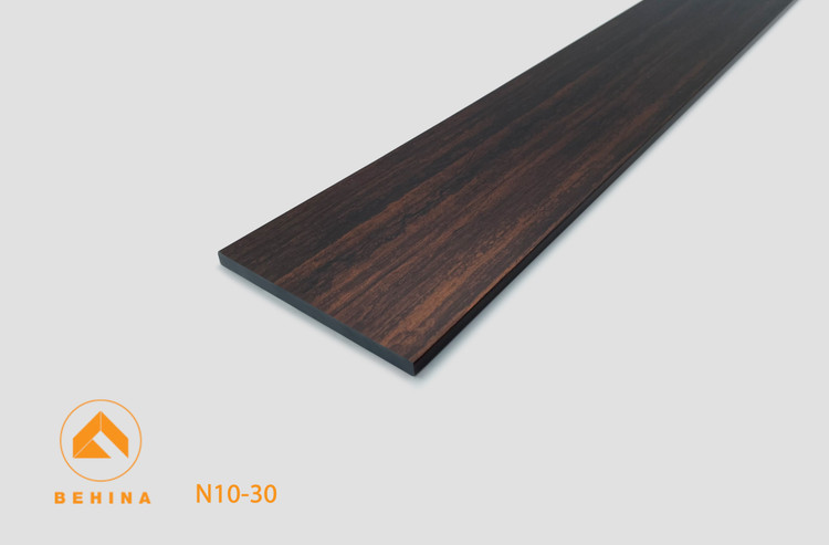 دیوار کوب 10 سانت ساده مدرن بهینا کد N10-30| رنگ فندق جنگلی| شاخه 3 متری |