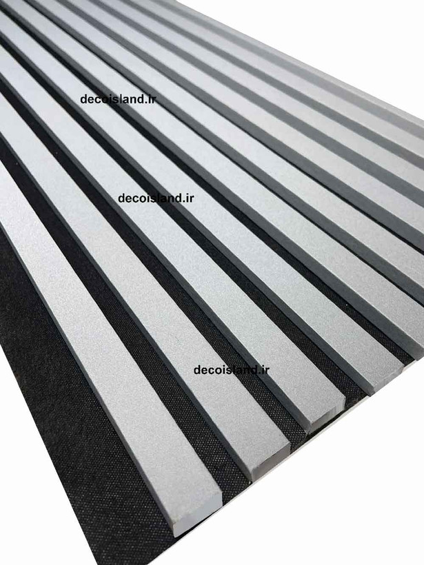 ترمووال mdf آران دکور| رنگ طوسی | عرض 50 سانت | ارتفاع 2.80