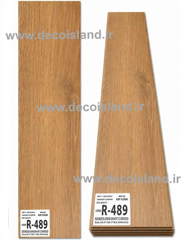 پارکت لمینت ASP | 20*120.7 میلیمتر | کد R489