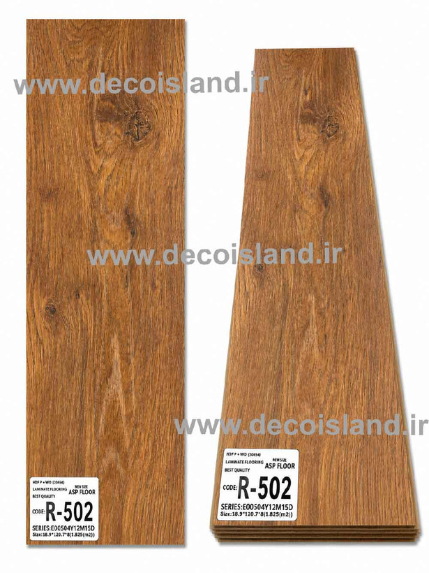 پارکت لمینت ASP آ س پ | 20*120.7 میلیمتر | کد R502